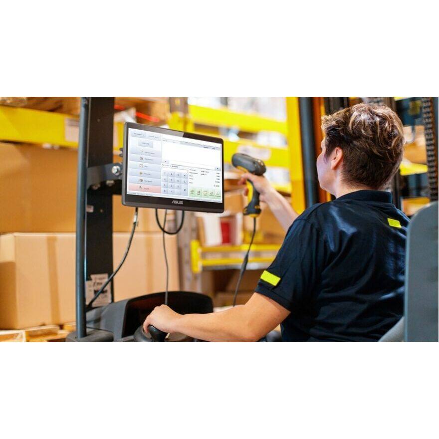 Alt View 3. ASUS - Asus ExpertCenter E1 AiO E1600 E1600WKA-XH001T All-in-One Computer - Intel Celeron N4500 - 4 GB - 128 GB SSD - 15.6" - BLACK.