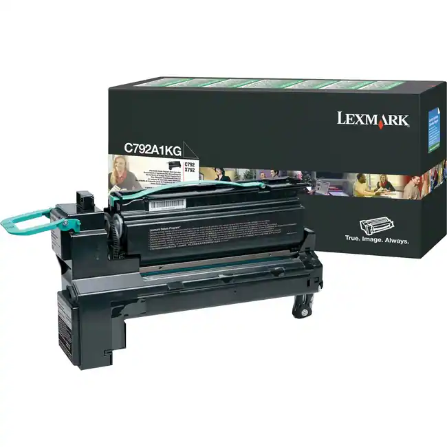 C792e Lexmark C792A1KG Toner Cartridge Laser 6000 Pages 1 Each Black C792A1KG ...