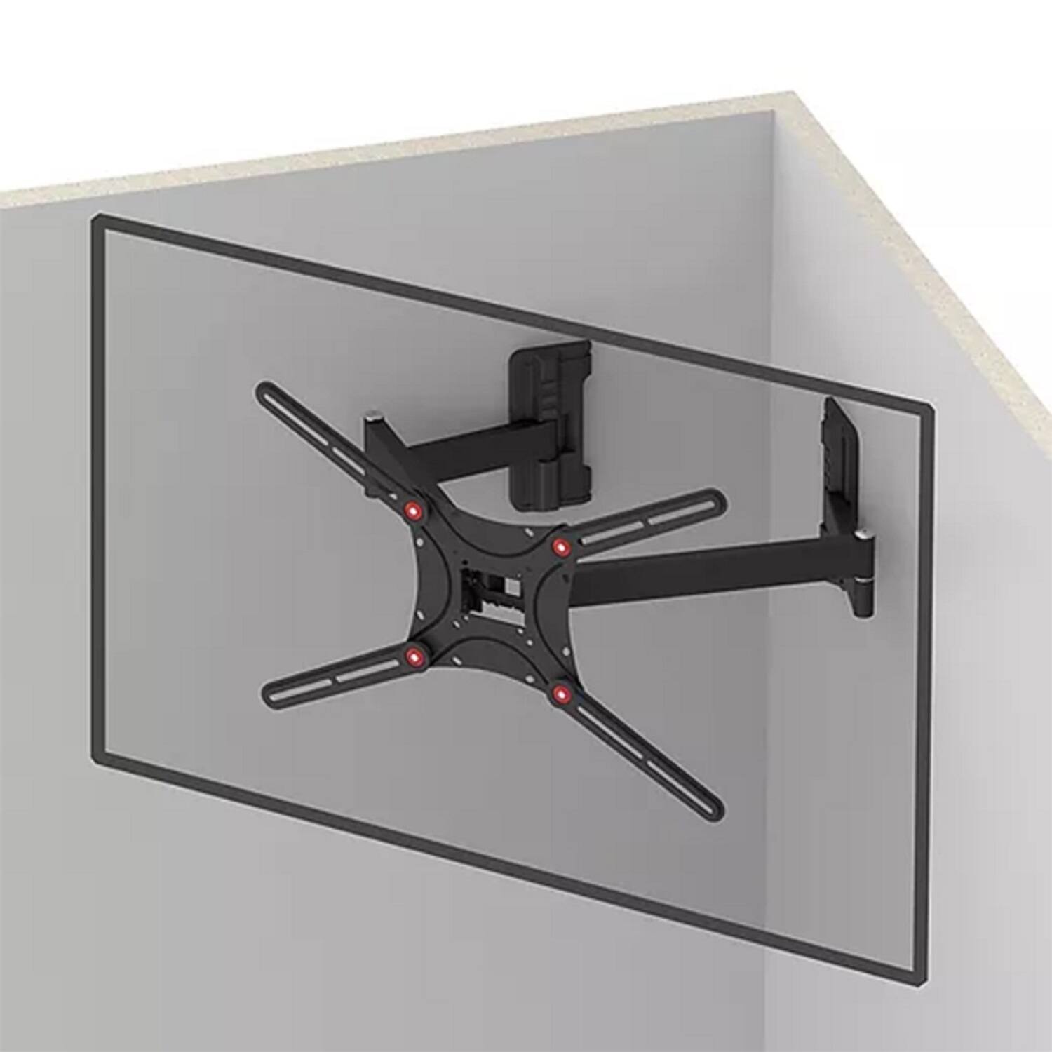Angle. Barkan - Barkan 13-90" TV Mount - Black.