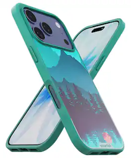 Smartish - iPhone 17 Pro MagSafe Case - Gripmunk Protective Slim Grip Magnetic Cover - Moving Mountains