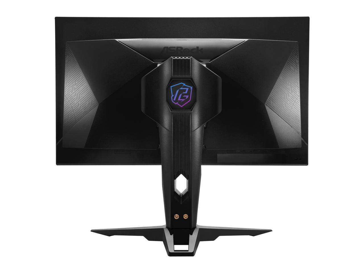 Alt View 4. ASRock - ASRock Phantom Gaming 27" QHD 360Hz 0.03ms OLED Monitor, FreeSync Premium Pro, HDR400, Adjustable Stand - Black.