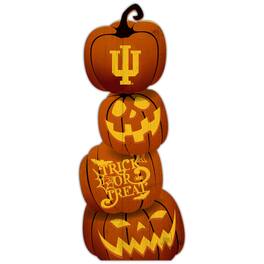Fan Creations - Indiana Hoosiers 31'' Pumpkin Leaner - Orange