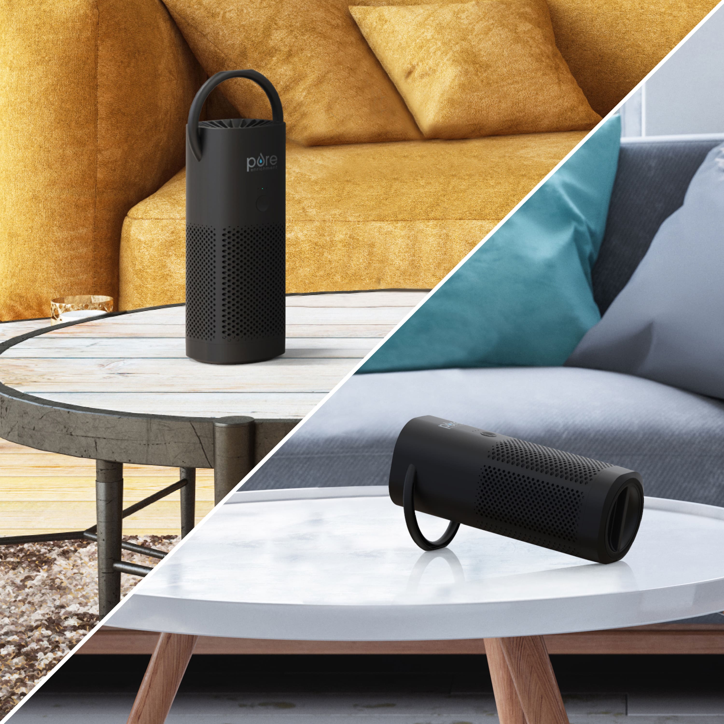 Alt View Zoom 15. Pure Enrichment - True HEPA Portable Air Purifier - Black.