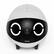 Front. Enabot - ROLA Mini Companion Robot 2K QHD Camera, Built-in Call Button, 2-Way Voice - White.