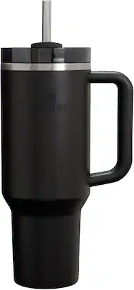 Stanley - Quencher H2.0 Tumbler with Handle & Straw 40 oz - Black