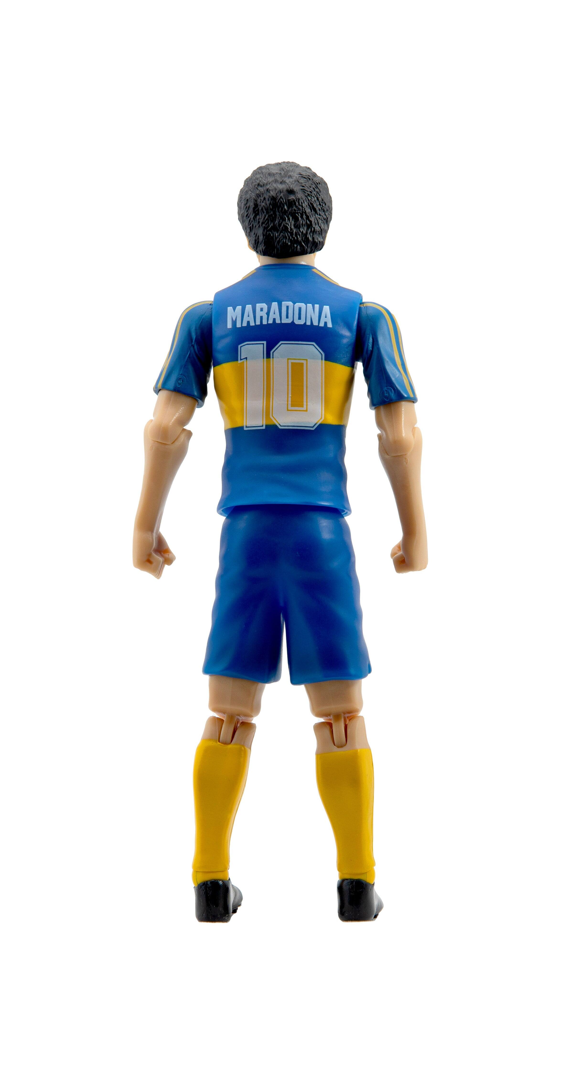 Alt View 1. Banbo Toys - Banbo Toys SOCKERS Boca JR Diego Maradona 8" Collectible Soccer Action Figure.