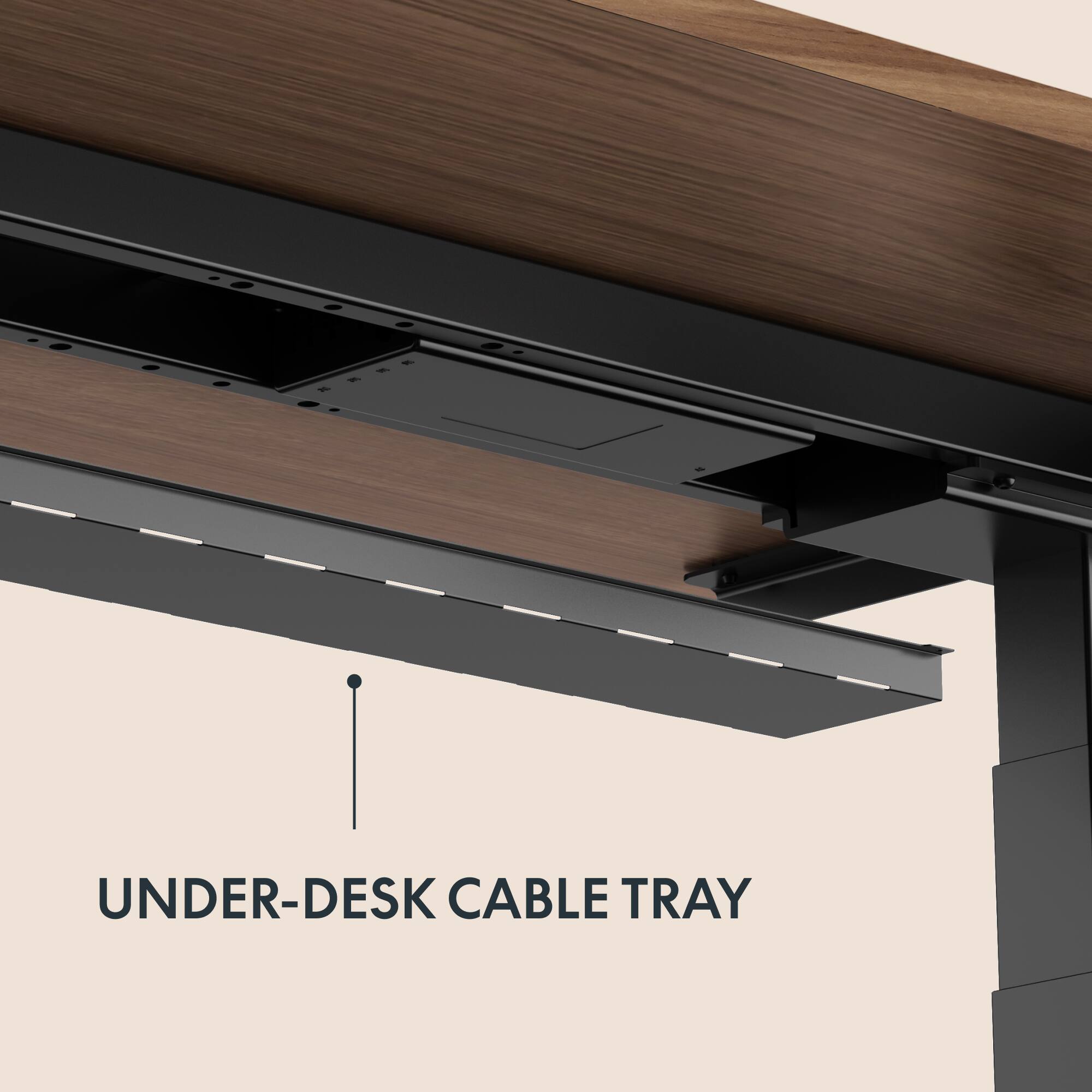 UNDER-DESK CABLE TRAY