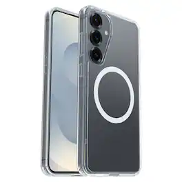 OtterBox - Symmetry Series Hard Shell with Magnets for Samsung Galaxy S25+ - Clear