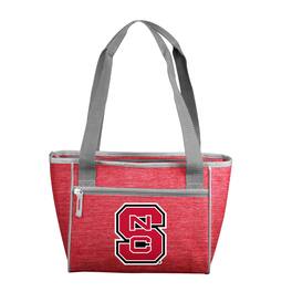 Logo Brands - NC State Wolfpack Quartrefoil 16-Can Cooler Tote - Multicolor