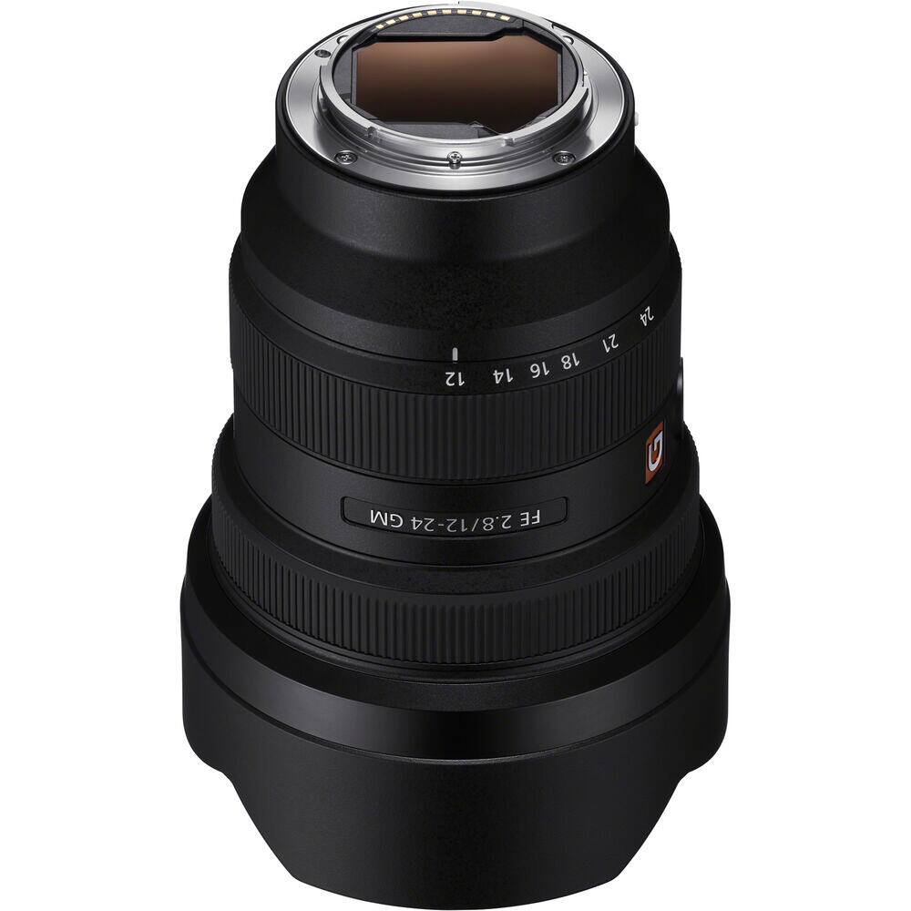 Back. Sony - Sony FE 12-24mm f/2.8 GM Lens + BackPack + 64GB Card + More (International Model) - Black.