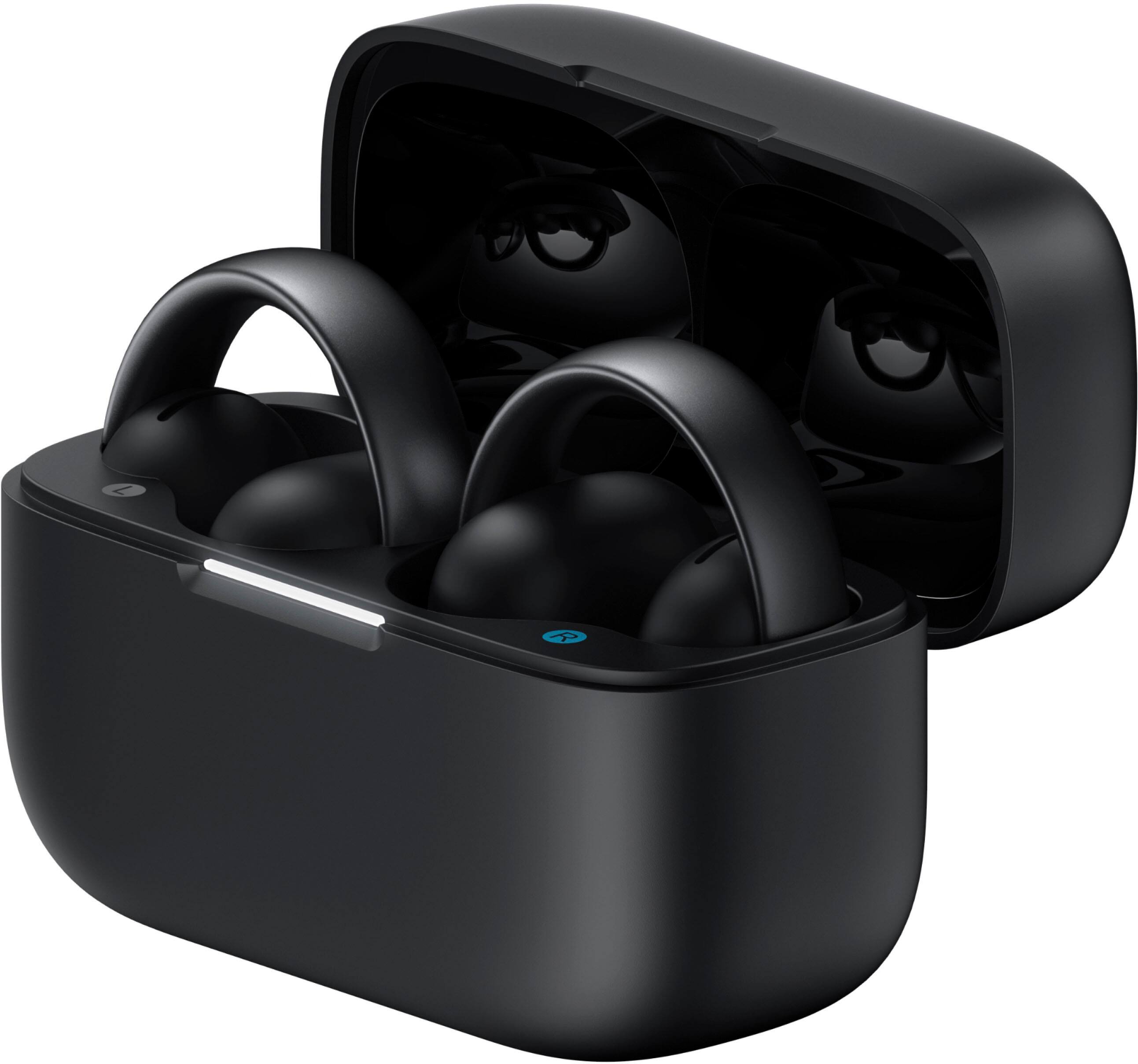 Alt View 5. Soundcore - by Anker AeroClip Open-Ear Clip-On Earbud Headphones - Black.