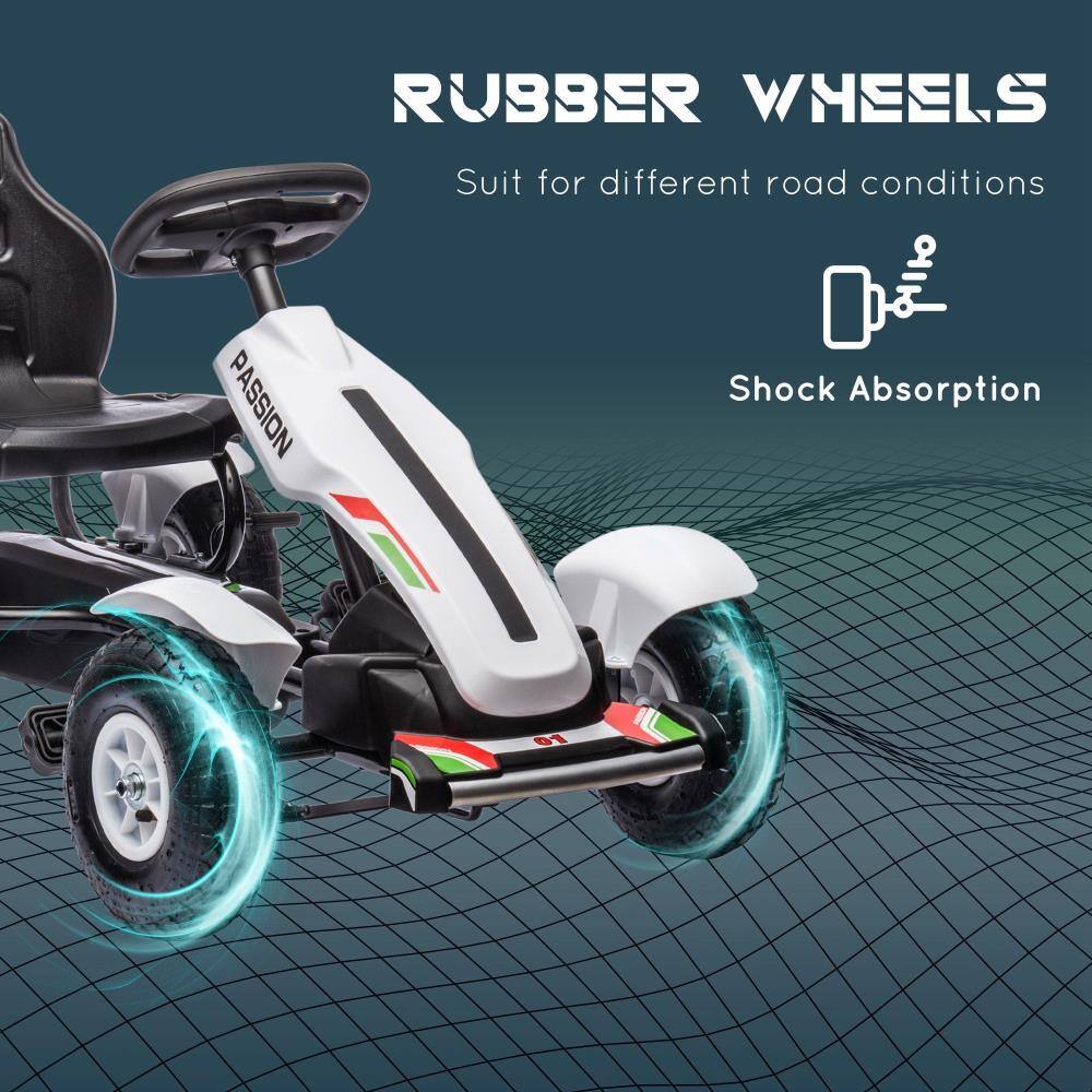 RUBBER WHEELS  
Suit for different road conditions  

PASSION  

Shock Absorption