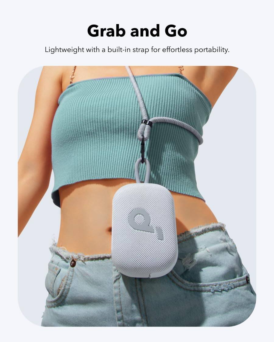 Grab and Go

Lightweight with a built-in strap for effortless portability.