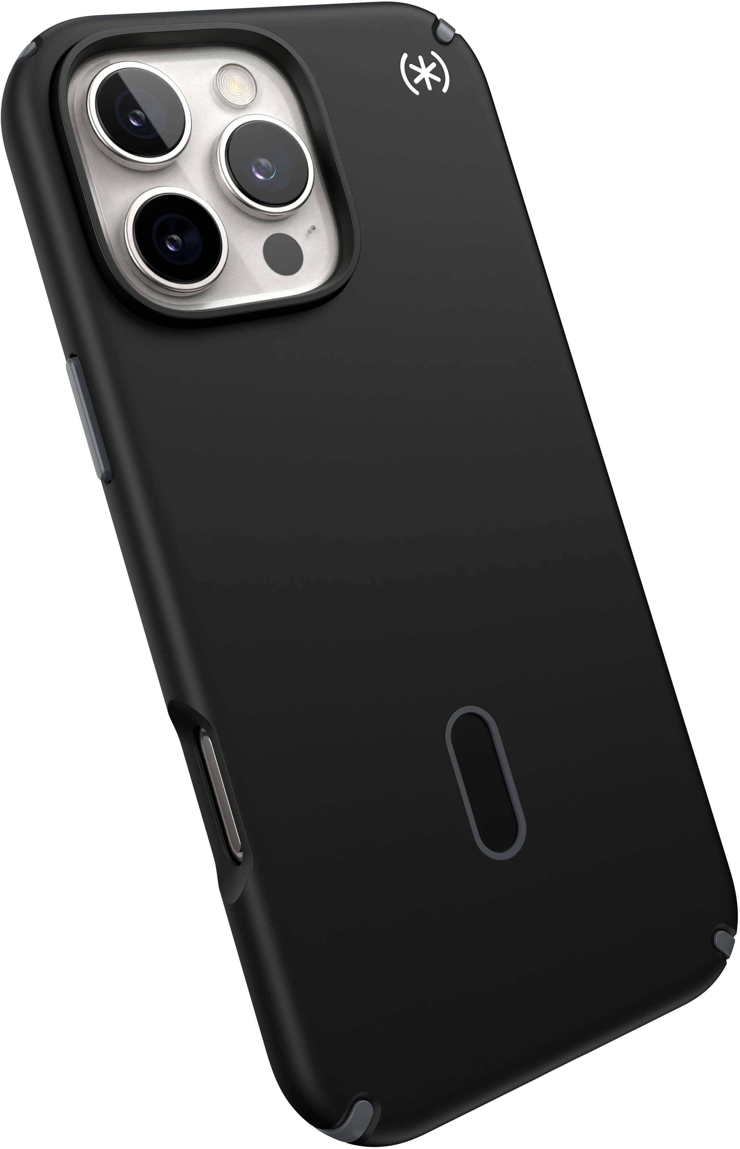 Alt View 2. Speck - Presidio2 Pro ClickLock Case with MagSafe for Apple iPhone 16 Pro Max - Black.