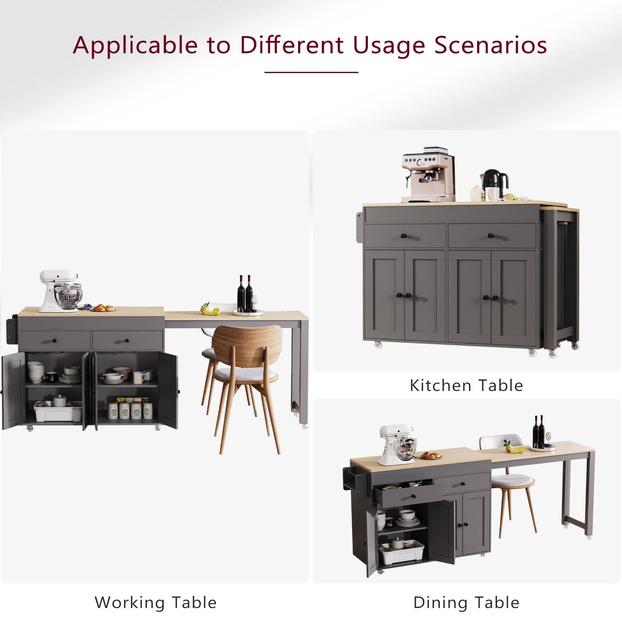 Applicable to Different Usage Scenarios

Working Table

Kitchen Table

Dining Table