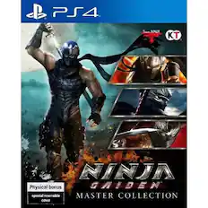 PS4. Team NINJA KT NINJA Physical bonus GAIDEN special reversible MASTER COLLECTION cover