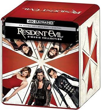 Alt View 1. Resident Evil: 6-Movie Collection (Steelbook)   - 4K Blu-Ray.