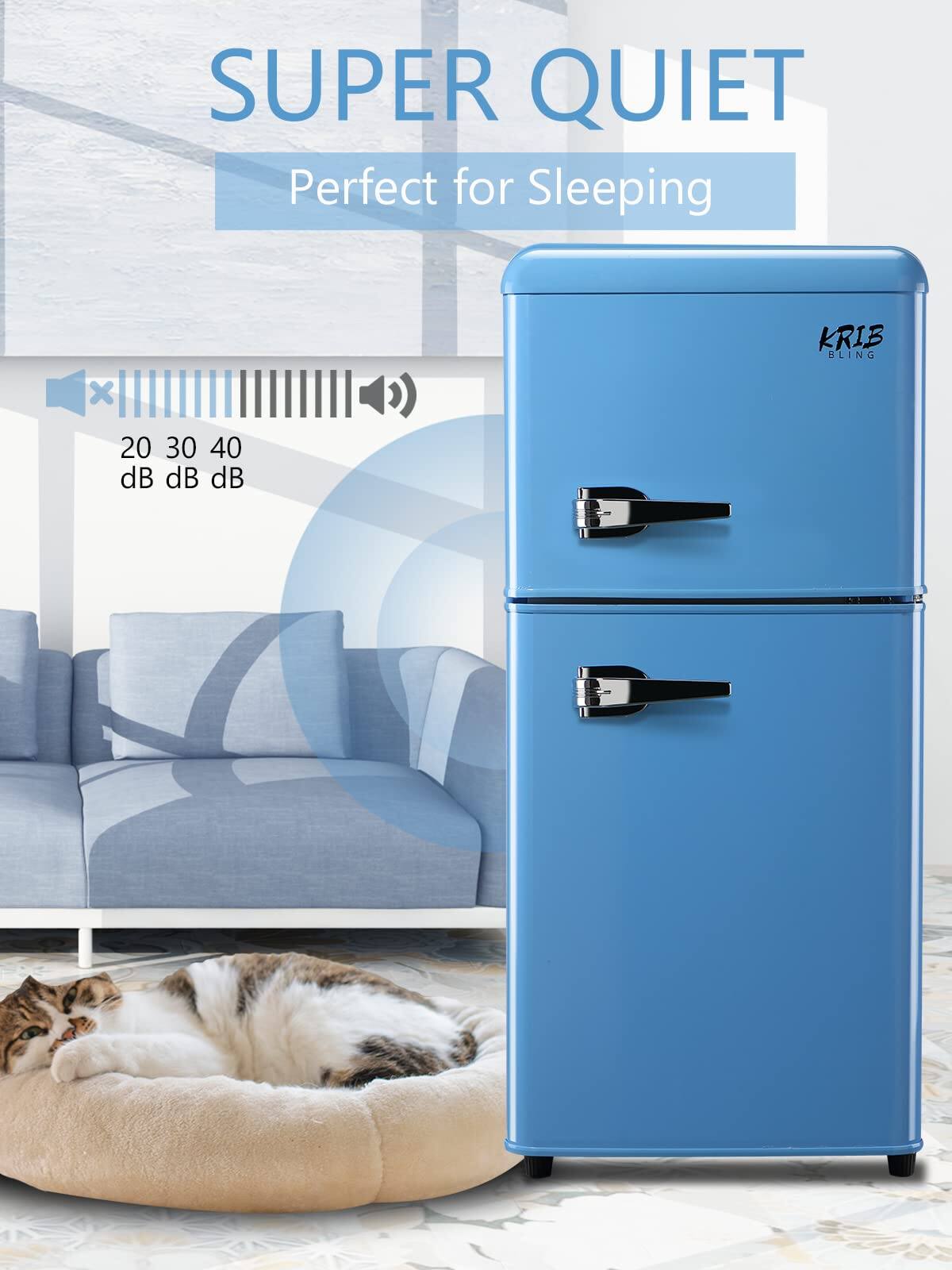 SUPER QUIET  
Perfect for Sleeping  

Krib Bling  

20 dB 30 dB 40 dB