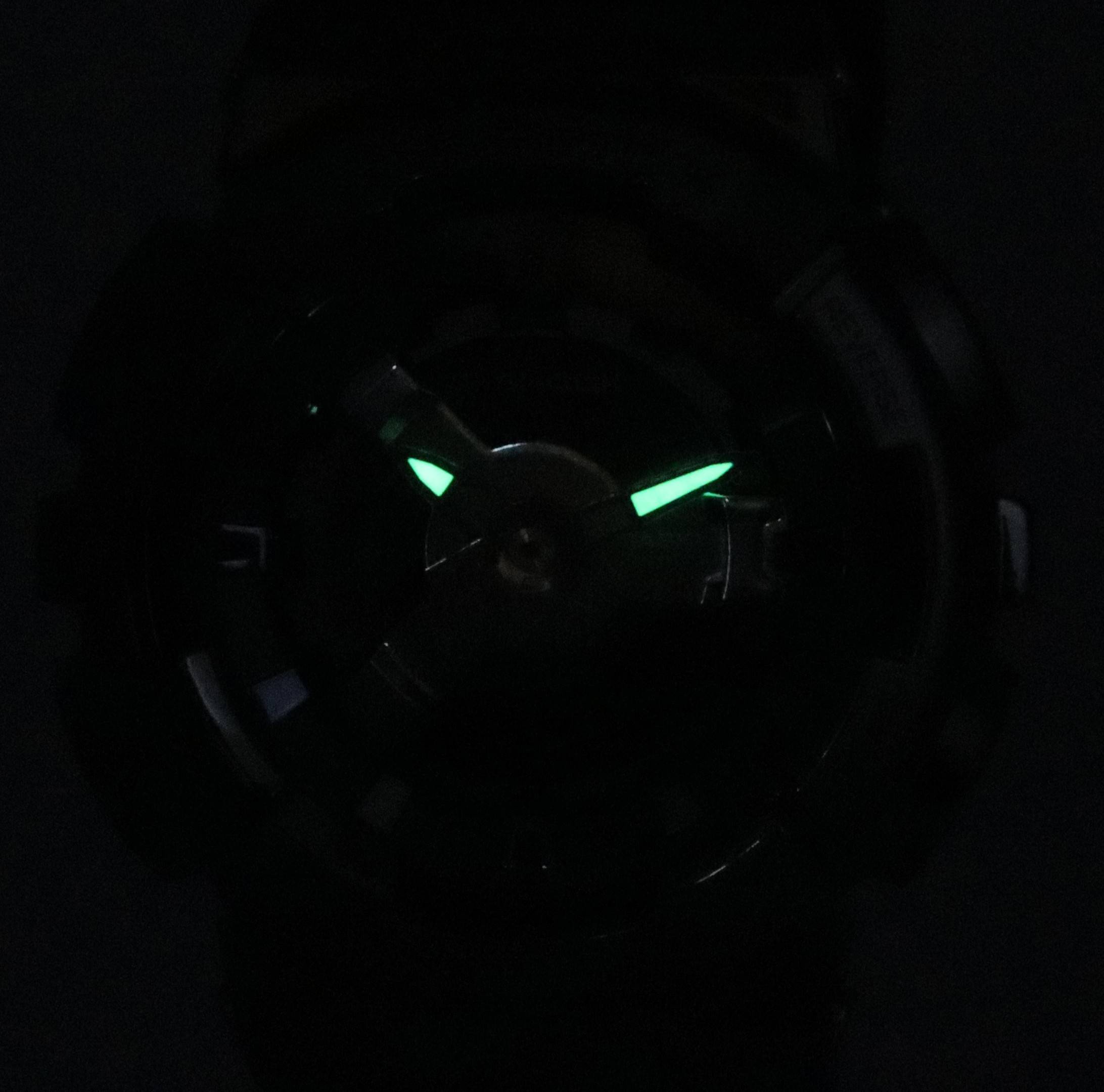 Angle. Casio - G-Shock Analog Digital Quartz GM-S110B-8A GMS110B-8 200M Women's Watch - Grey.