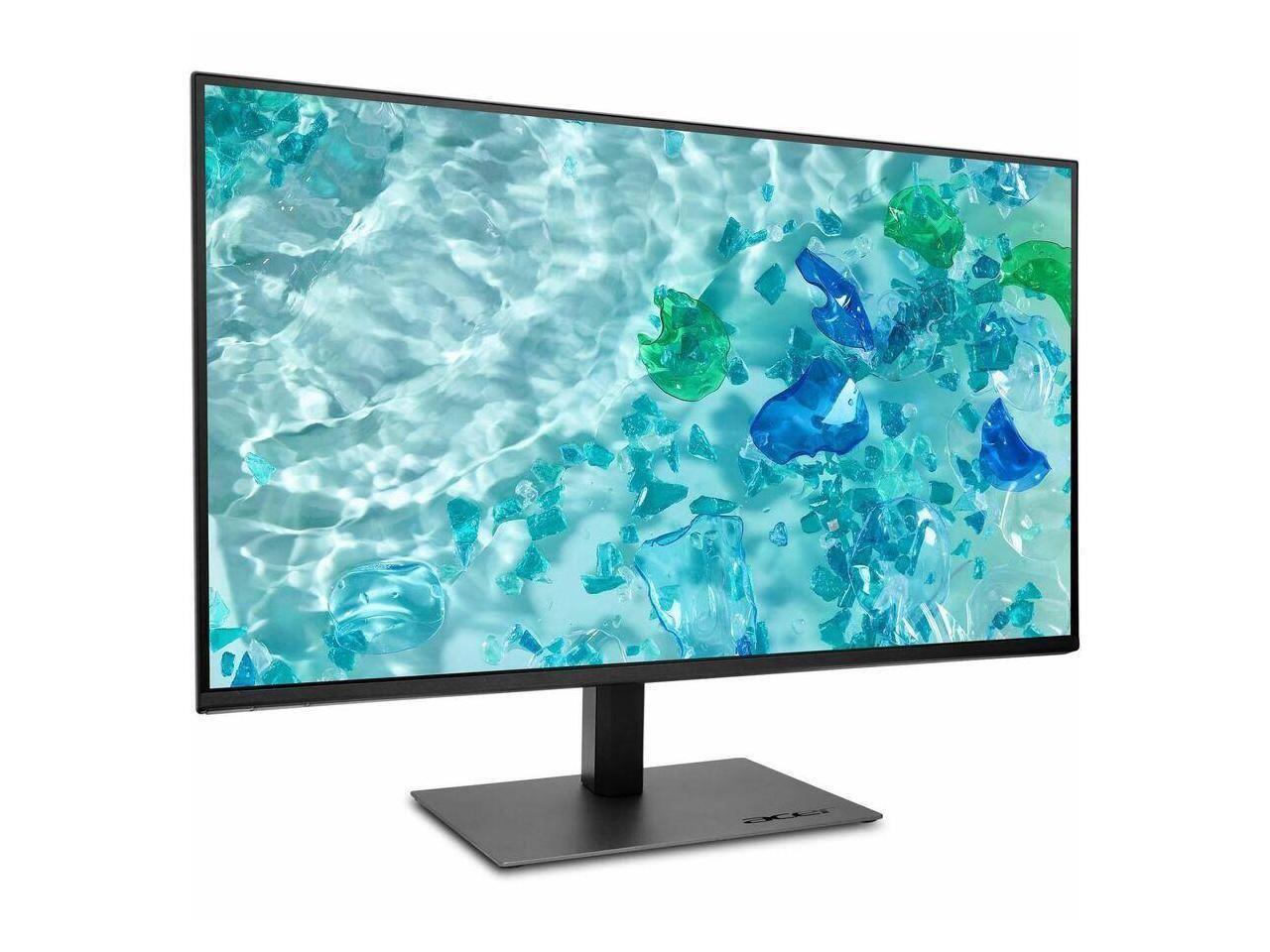 Alt View 7. Acer - Acer Vero B277U G 27" LCD - 350 Nit - 4 ms - USB-C, HDMI, DP - Swivel - UM.HB7AA.G07 - black.