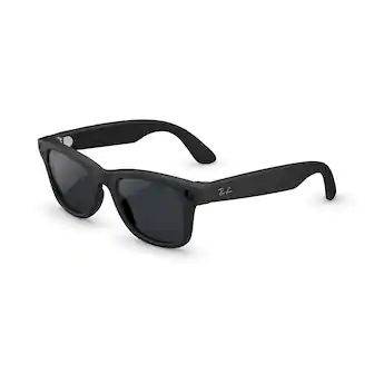 Ray-Ban Meta - Wayfarer (Gen 2) glasses with Meta AI, Audio, Photo, Video Compatibility - Transitions Grey lenses - Matte Black