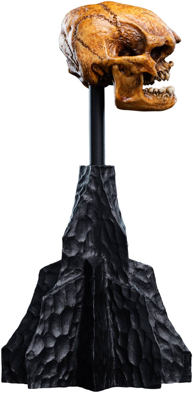 Alt View 3. Weta Workshop - Weta Workshop Polystone - The Hobbit Trilogy - Skull of a Misty Mountain Goblin Miniature Skull   - COLLECTIBLES - Multicolor.