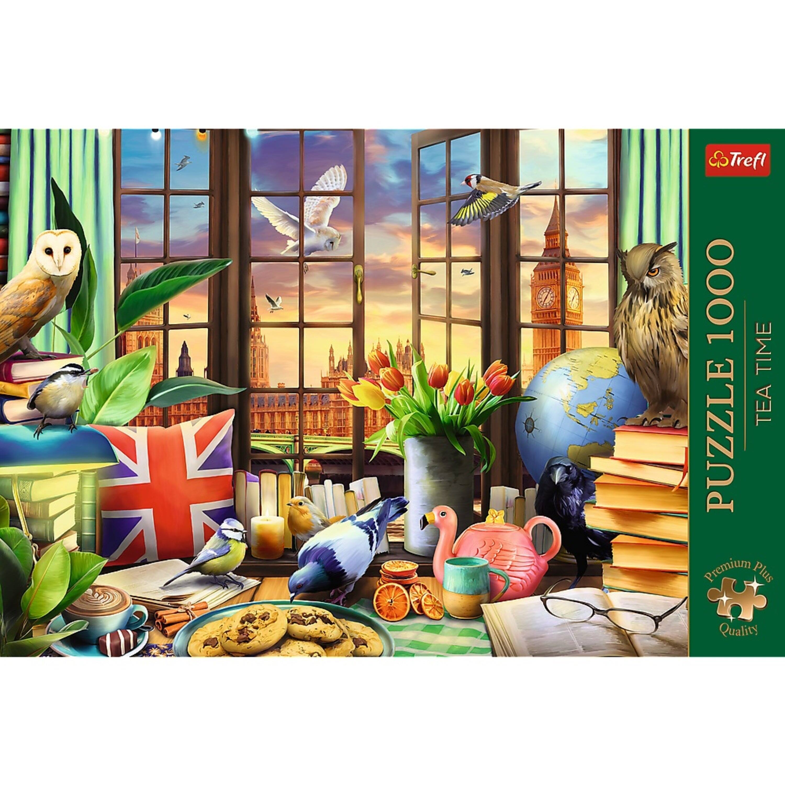 Trefl 1000  
PUZZLE  
TEA TIME  
Premium Plus Quality