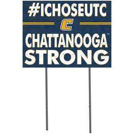 Jardine - Tennessee Chattanooga Mocs 18'' x 24'' I Chose Lawn Sign - Navy