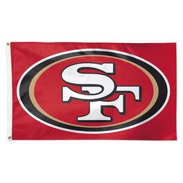 WinCraft - San Francisco 49ers Deluxe 3' x 5' Flag - Multicolor