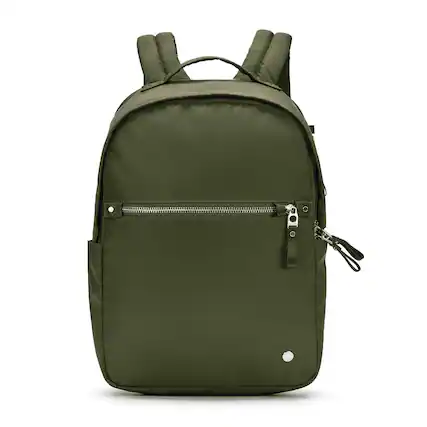 Front. Pacsafe - W Anti Theft 10L Backpack - Olive.