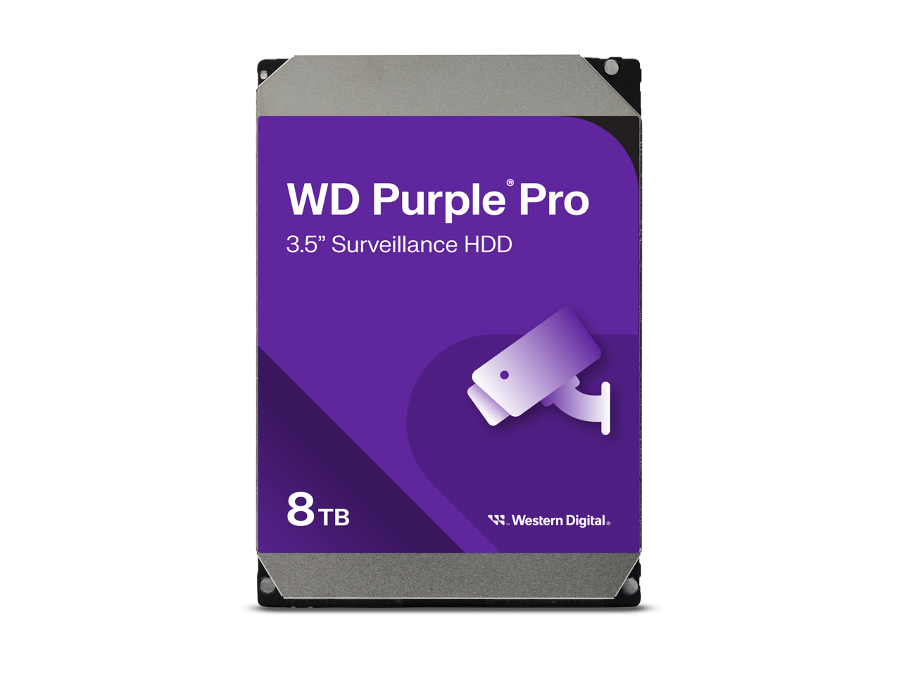 Western Digital - WD Purple Pro WD8002PURP 8TB 7200 RPM 256MB Cache SATA 6.0Gb/s 3.5" Hard Drives Bare Drive
