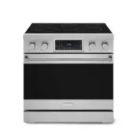 Gordon Ramsay Series by Thor Kitchen 6.0 Cu. Ft Freestanding Electric Range - Stainless Steel - Front_Zoom