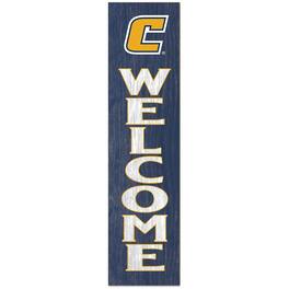 Jardine - Tennessee Chattanooga Mocs 12'' x 48'' Outdoor Leaner Welcome Sign - Navy