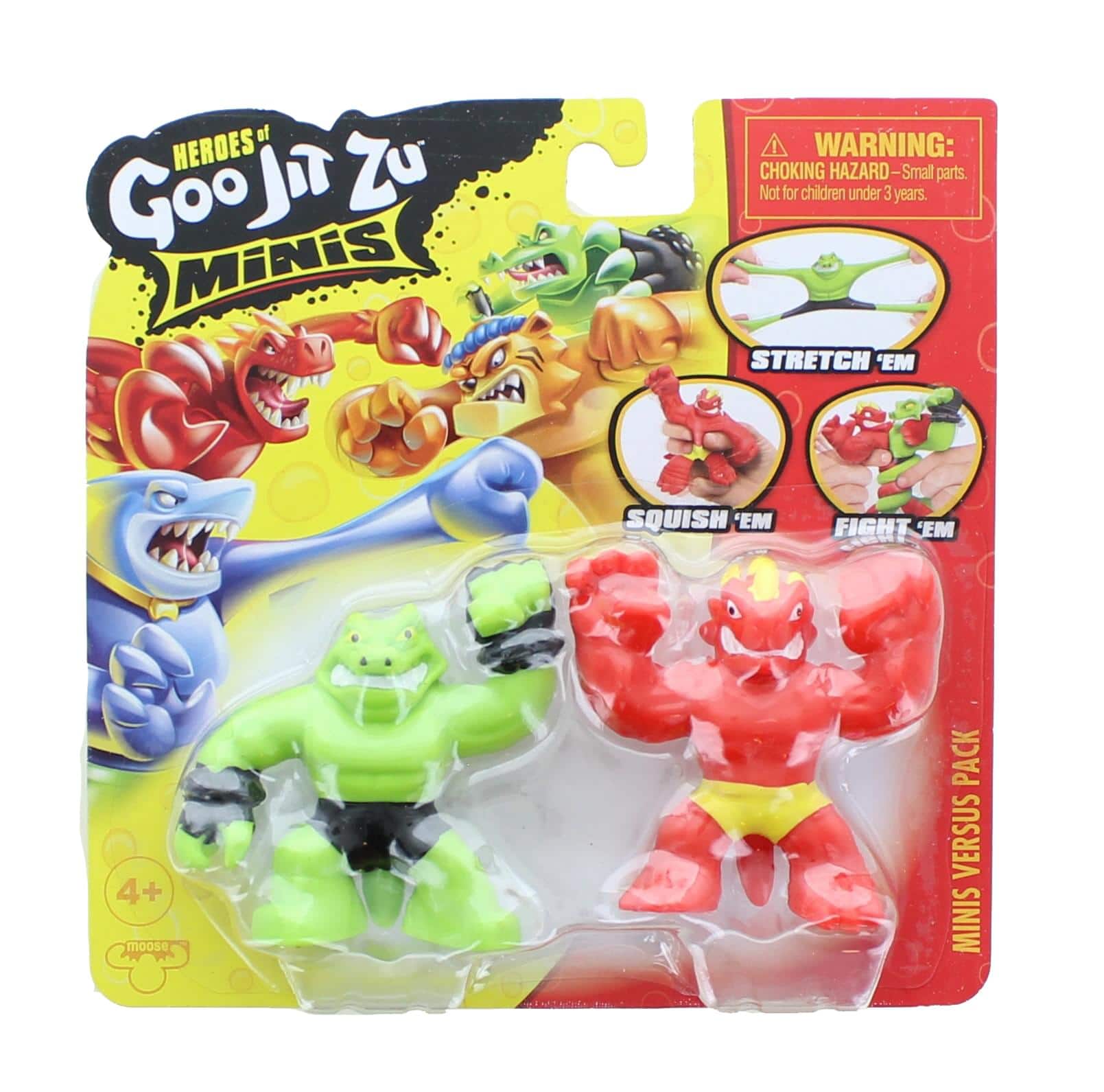 Moose Toys Heroes of Goo Jit Zu Minis Versus Figure 2 Pack