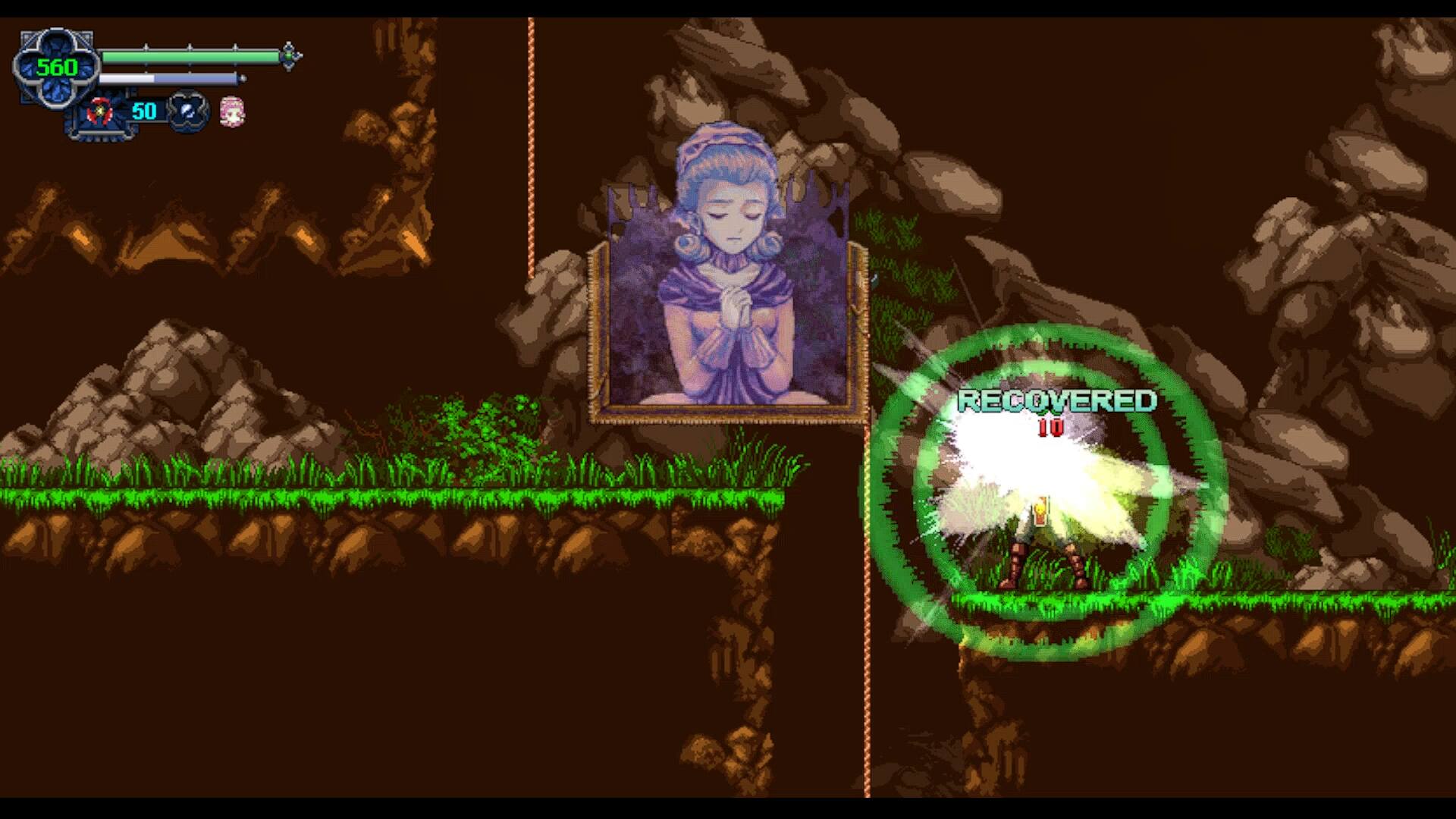 The text on the image reads "560 50 Wfr RECOVERED 10".