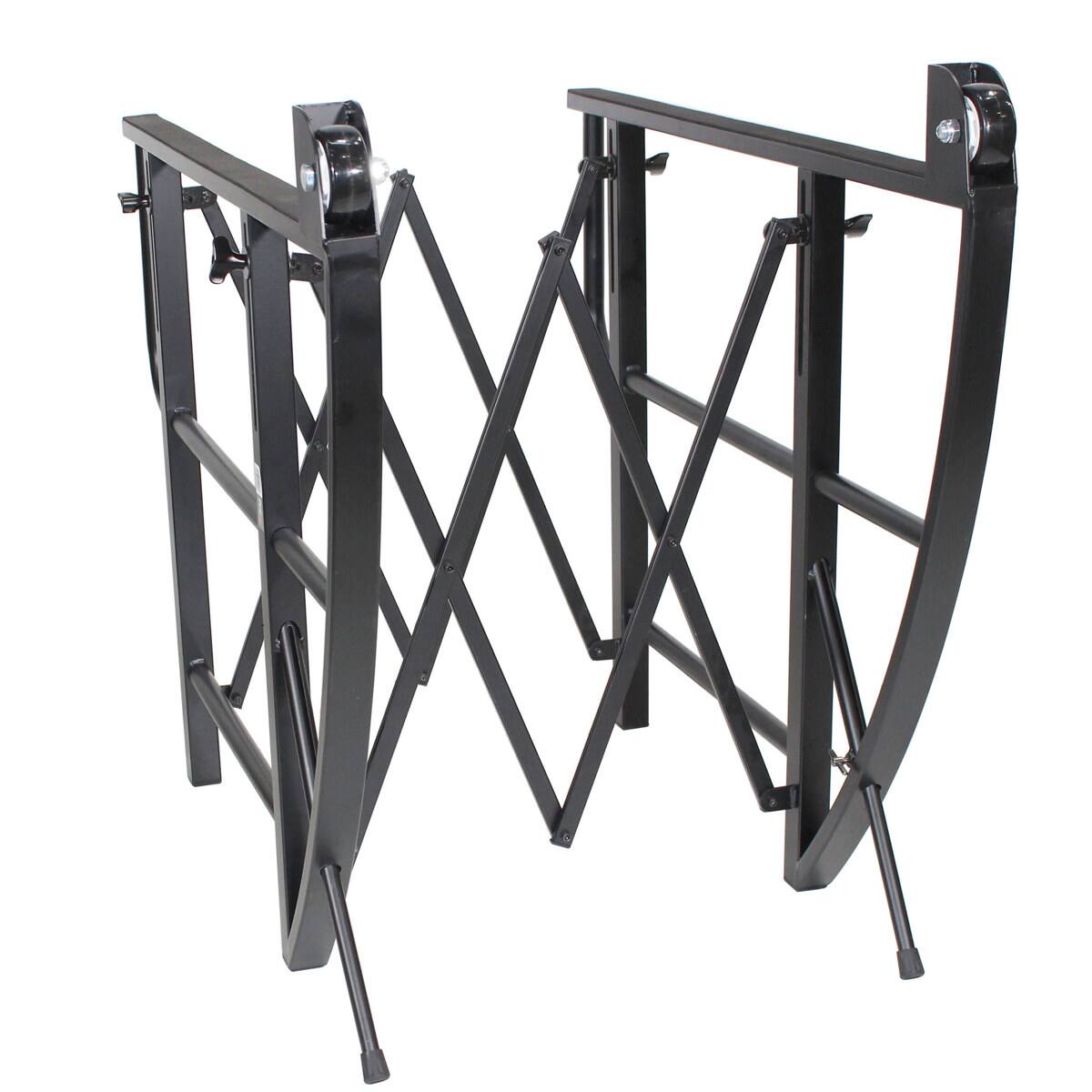 Alt View 2. ProX - ProX X-EZTILT Rolling Stand for Medium to Large Format Audio and Lighting Mixer Desks.