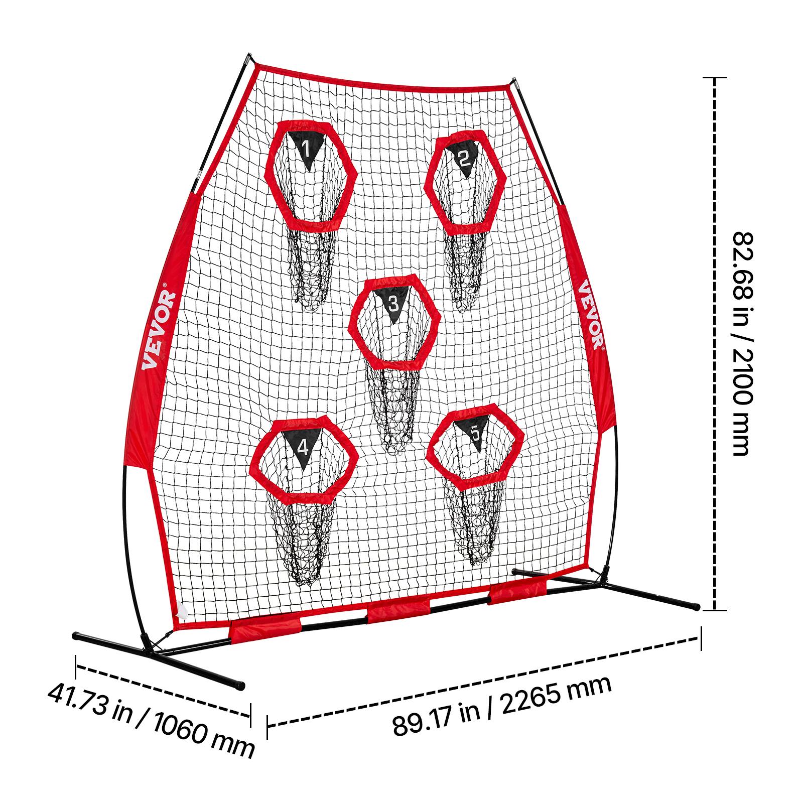 1 1 2 VEVOR 4 3 VEVOR 82.68 in / 2100 mm 41.73 in / 1060 mm 89.17 in / 2265 mm