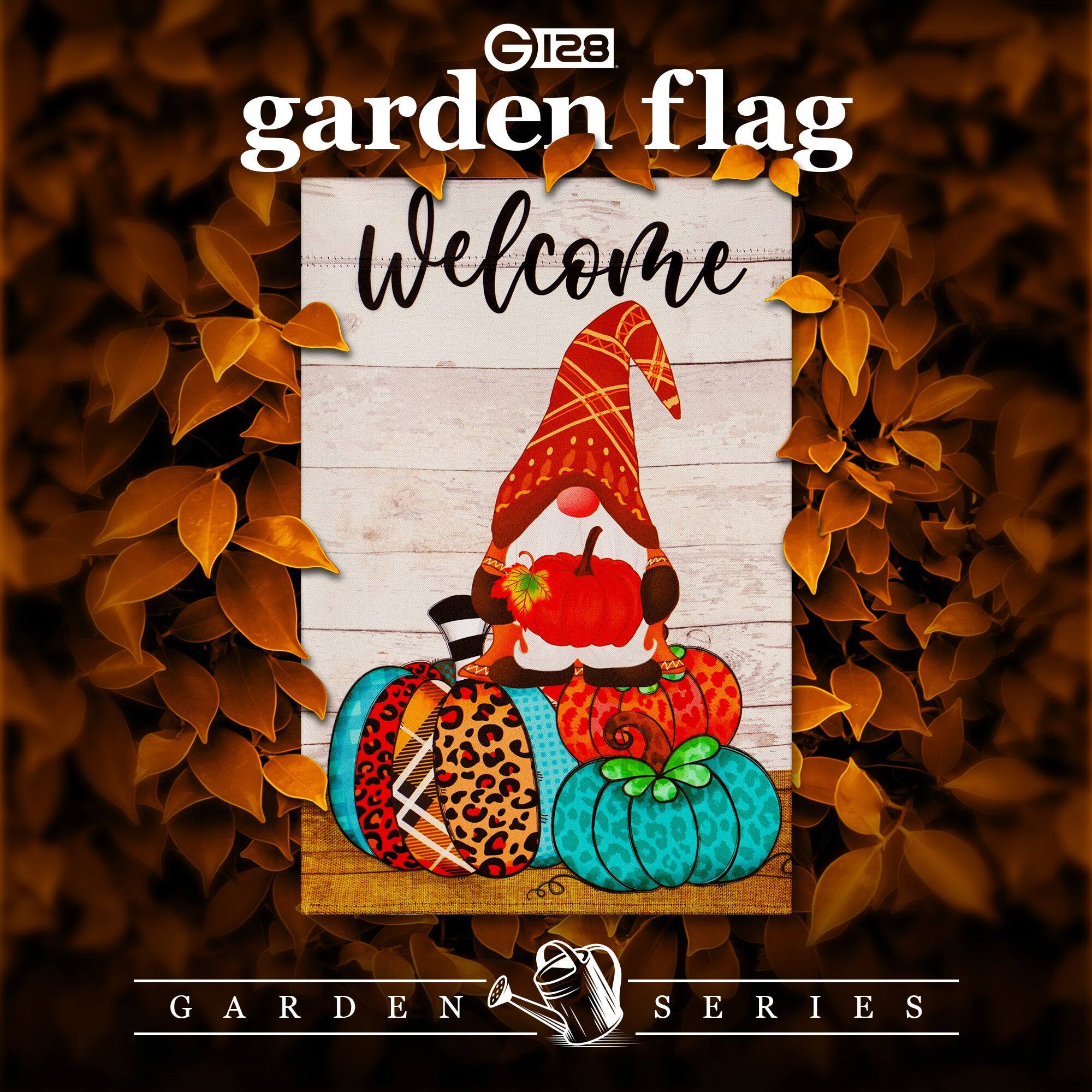 G 128 garden flag  
Welcome  
GARDEN SERIES