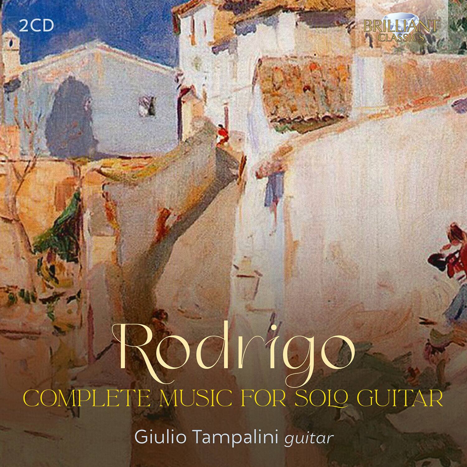 Giulio Tampalini - Rodrigo: Complete Music for Solo Guitar   - COMPACT DISCS [CD] price history on PriceWatchPro