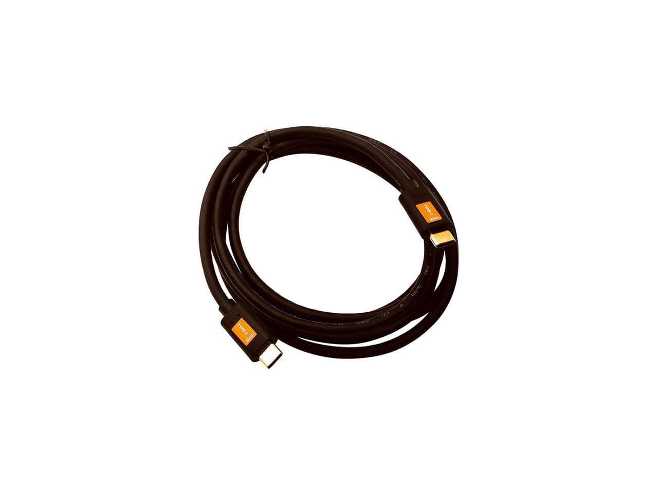 Nippon Labs - 20USBCGEN2-10MM-G 10ft USB-C 3.1 G2 100W 10Gbps Cable with E-Marker - Black