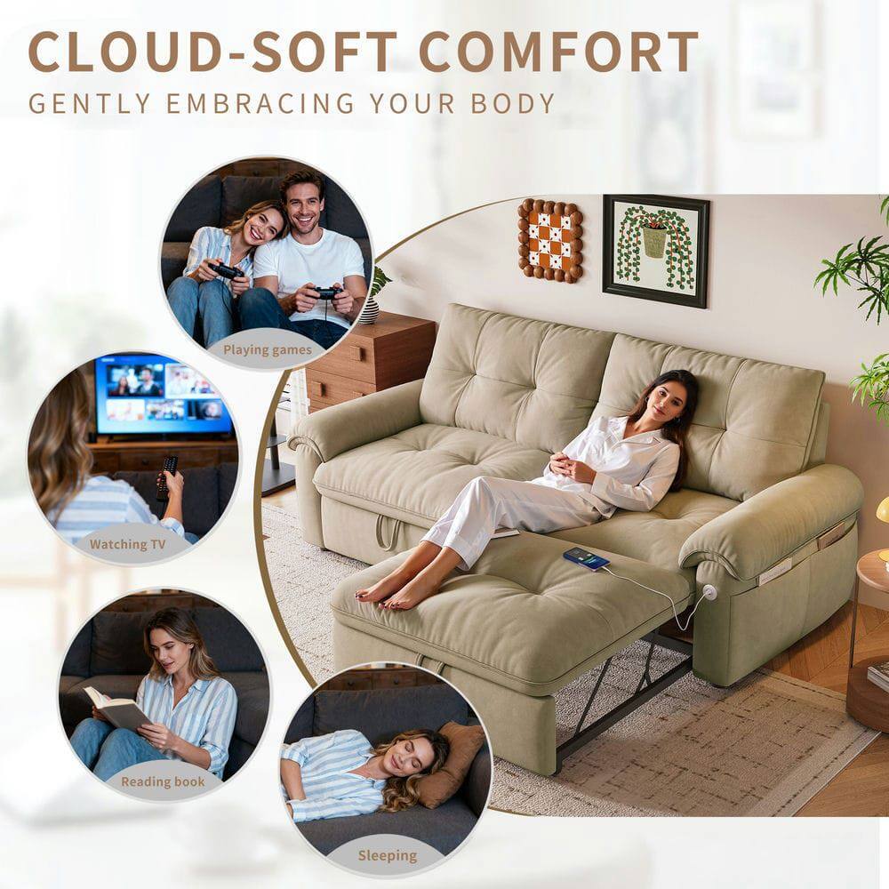 CLOUD-SOFT COMFORT  
GENTLY EMBRACING YOUR BODY  

Playing games  
Watching TV  
Reading book  
Sleeping