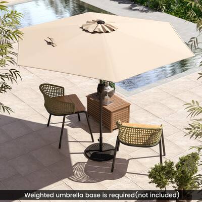 heavy duty patio umbrella for sale SUPERJARE 13FT Outdoor Patio, Double sided Pool Umbrellas with Fade Resistant Canopy, Large Table Umbrella for Deck, Market, Backyard New and in a good condition2 Mondawe - 7.5 FT Outdoor