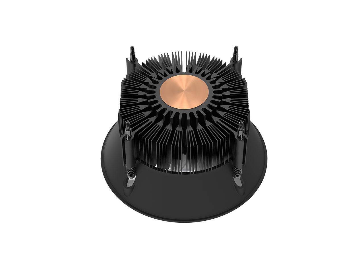 Alt View 4. Thermaltake - UX150 ARGB Sync Cooling Fan/Heatsink - Black.