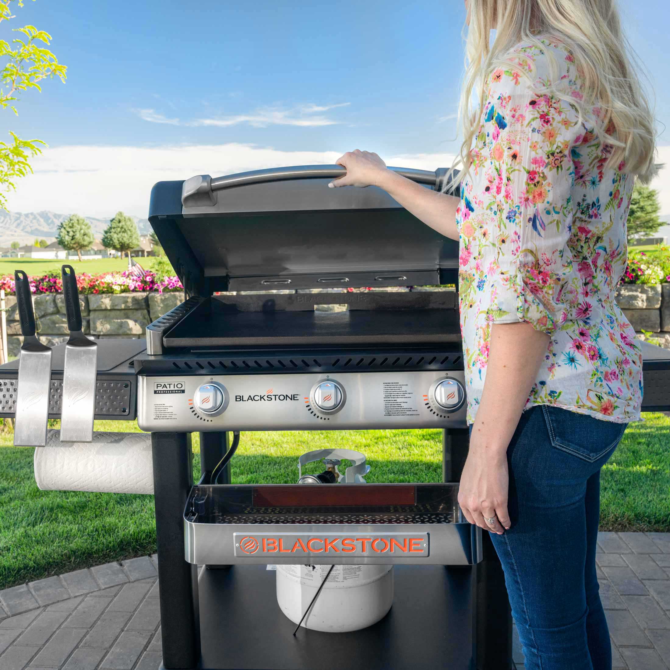 PATIO - T BLACKSTONE GAS BBQ GRILL