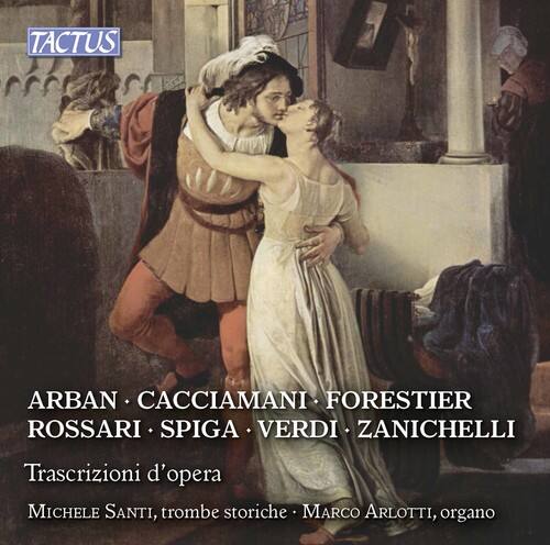 TACTUS

ARBAN • CACCIAMANI • FORESTIER  
ROSSARI • SPIGA • VERDI • ZANICHELLI

Trascrizioni d'opera  
Michele Santi, trombe storiche • Marco Arlotti, organo