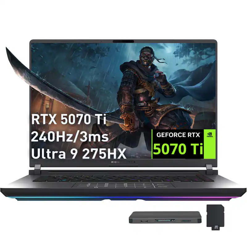 RTX 5070 Ti  
240Hz/3ms  
Ultra 9 275HX  
GEFORCE RTX 5070 Ti