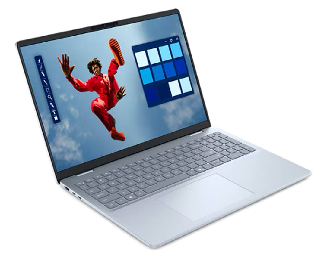 Alt View 2. Dell - Dell 16 Plus DB16250 Laptop 16.0 WQXGA (Intel Ultra 7-258V, 32GB LPDDR5X, 1TB M.2  PCIe SSD, Win 11 Pro) - Ice Blue.