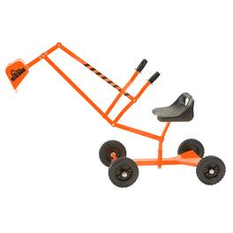 Big Dig - and Roll Special Edition Sandbox Digger w/ 360 Degree Rotation, Orange