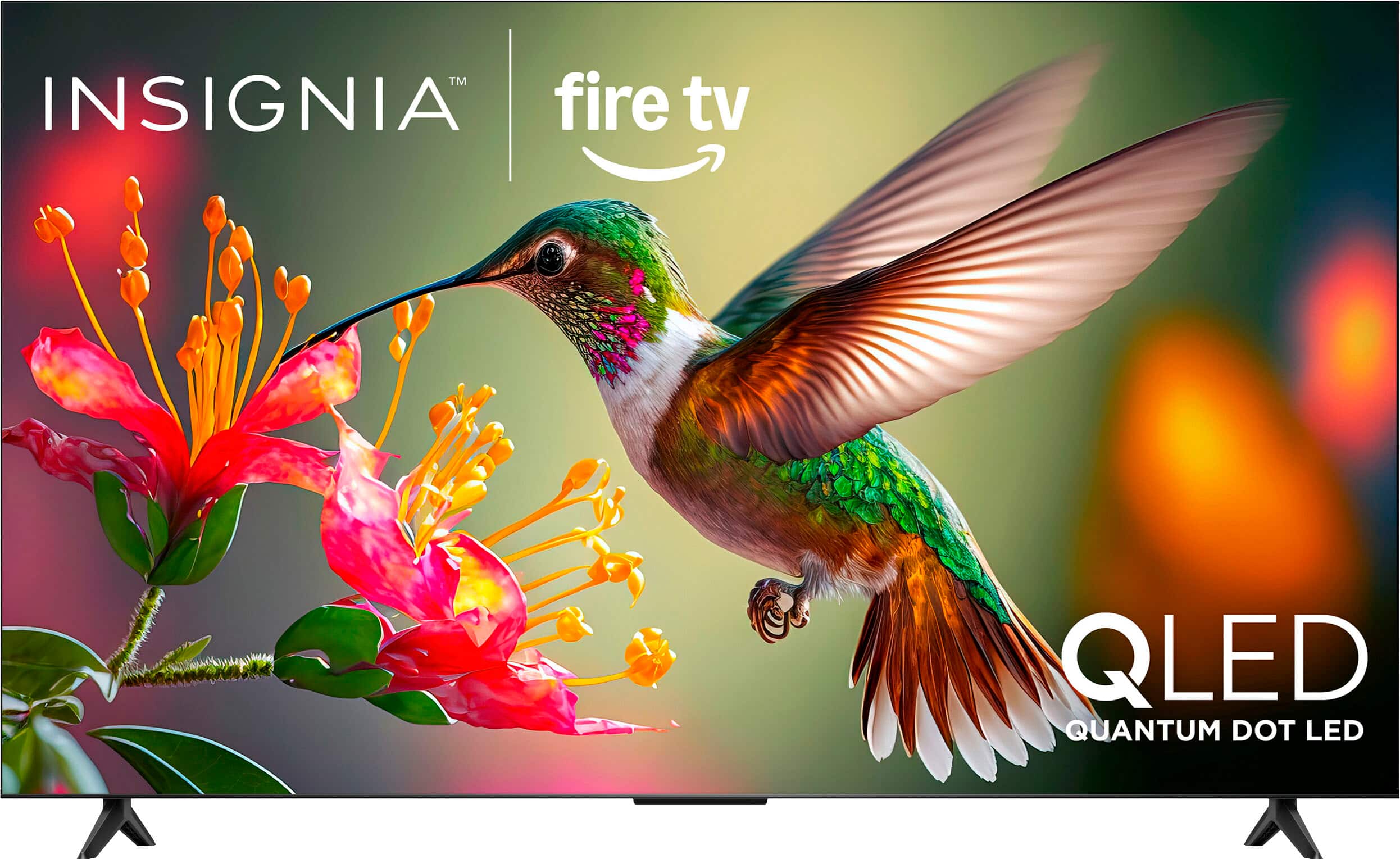 Insignia™ - 65" Class QF Series QLED 4K UHD Smart Fire TV - Front_Zoom
