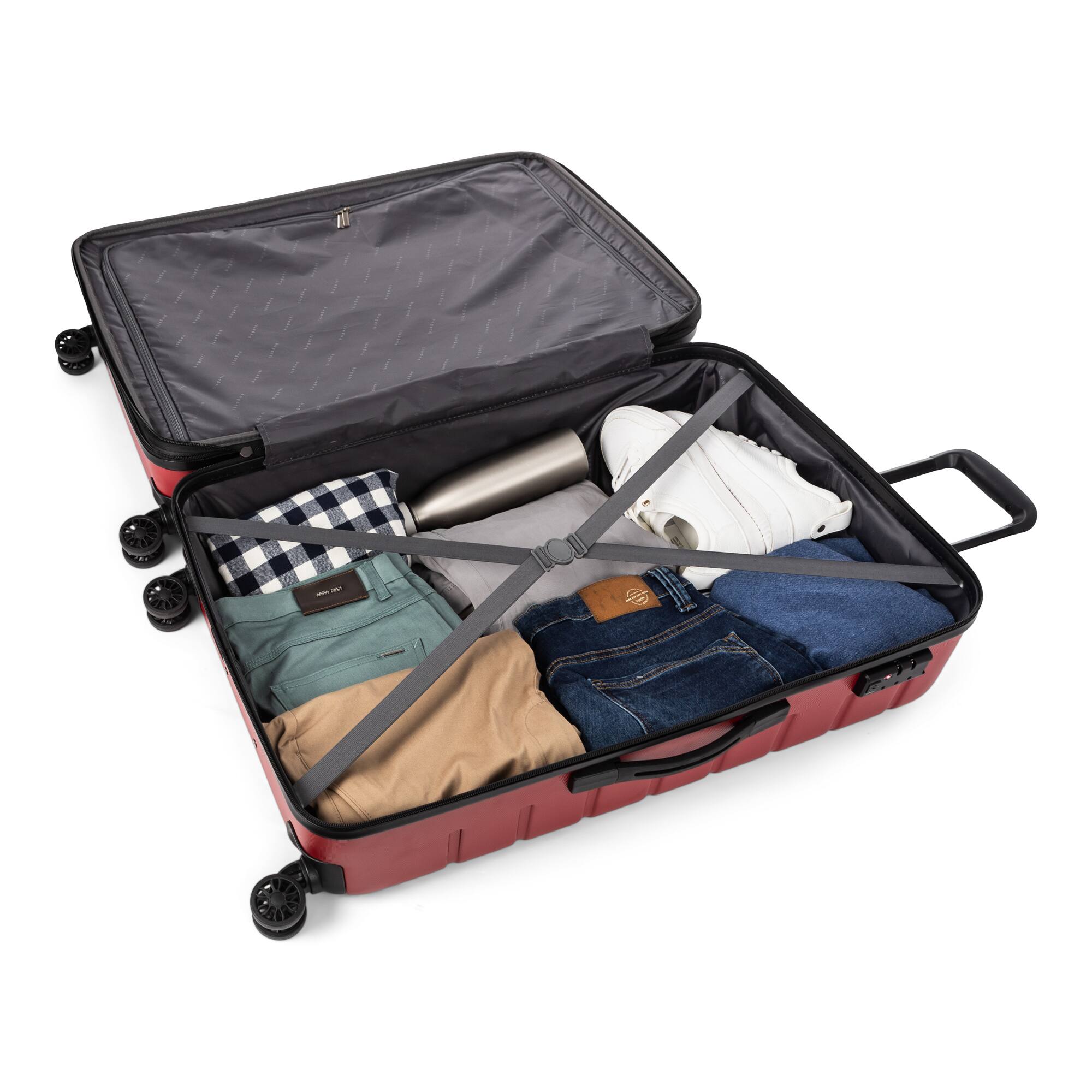 Alt View Zoom 12. Bugatti - 24" Geneva Suitcase - Red.